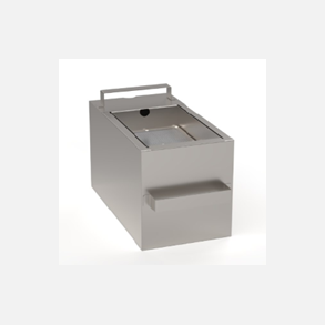 Draining bucket for FKI Fryer single floor
