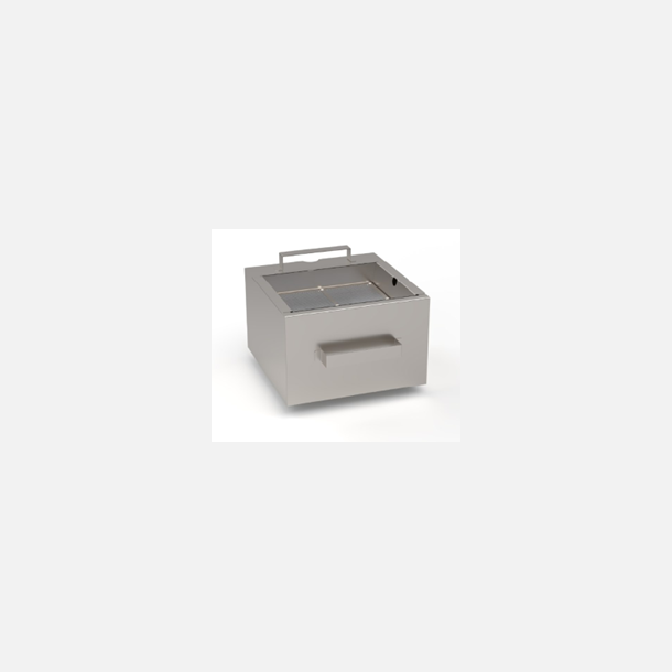 Draining bucket for FKI Fryer double floor